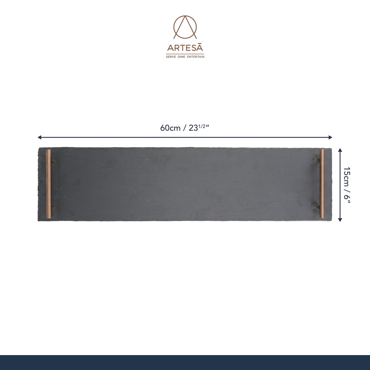 Artesa Rectangular Slate Platter