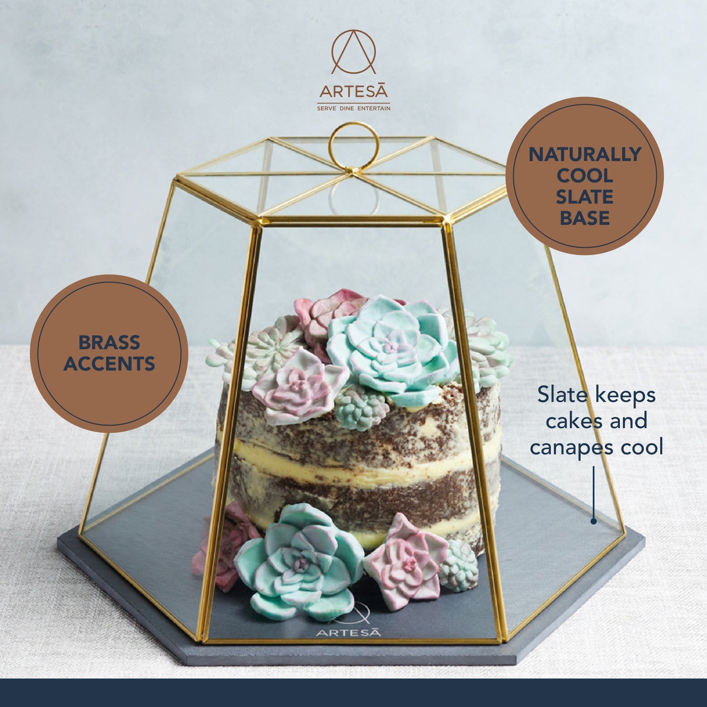 Artesa Serving Cloche