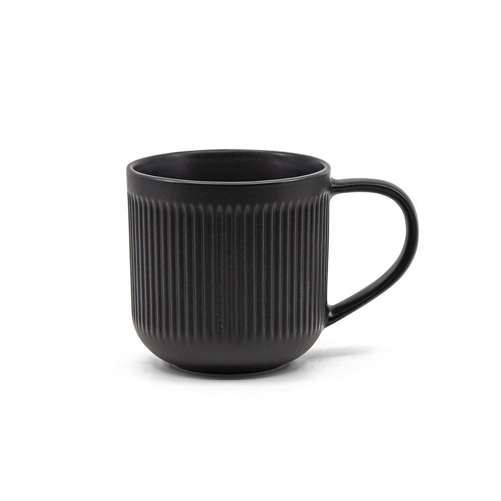 Salt & Pepper Brae Mug 390ml Black