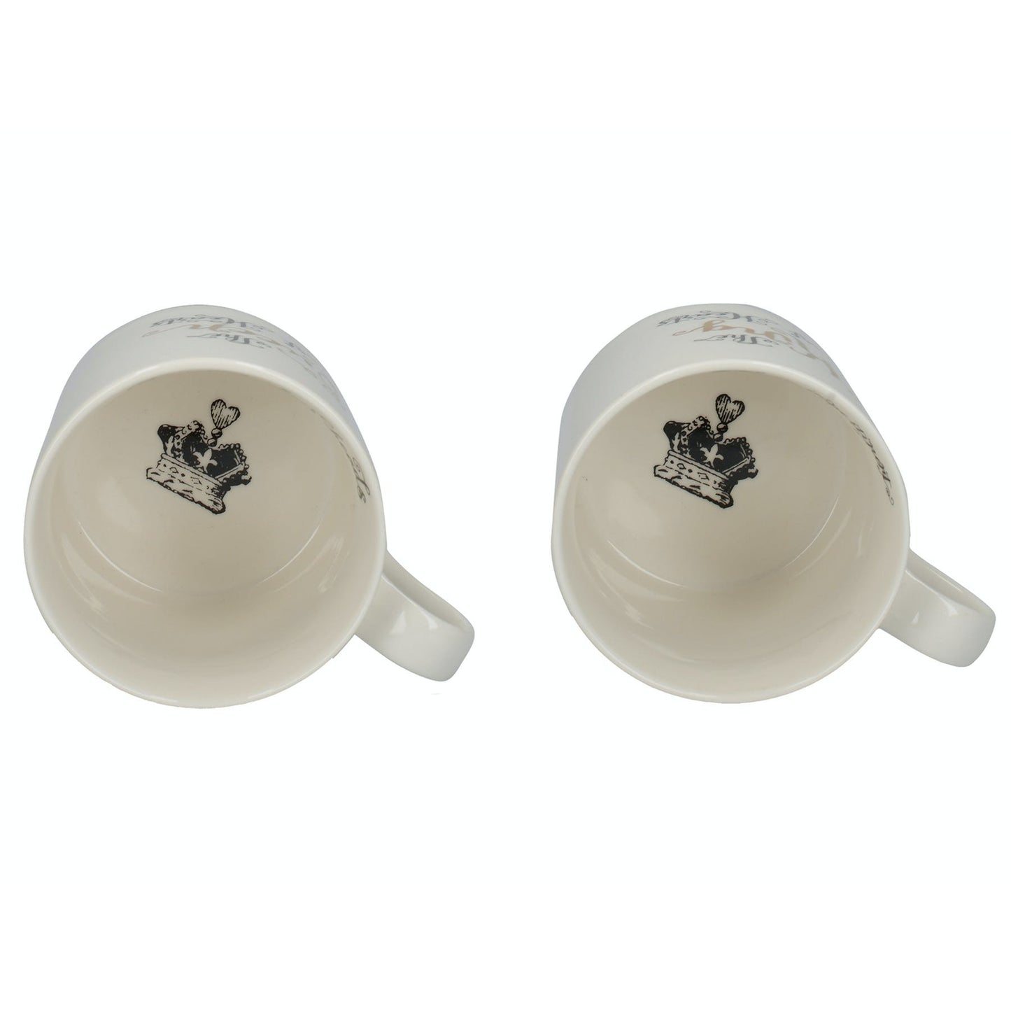 Mikasa x V&A Alice in Wonderland Set of 2 His & Hers Mugs 350ml