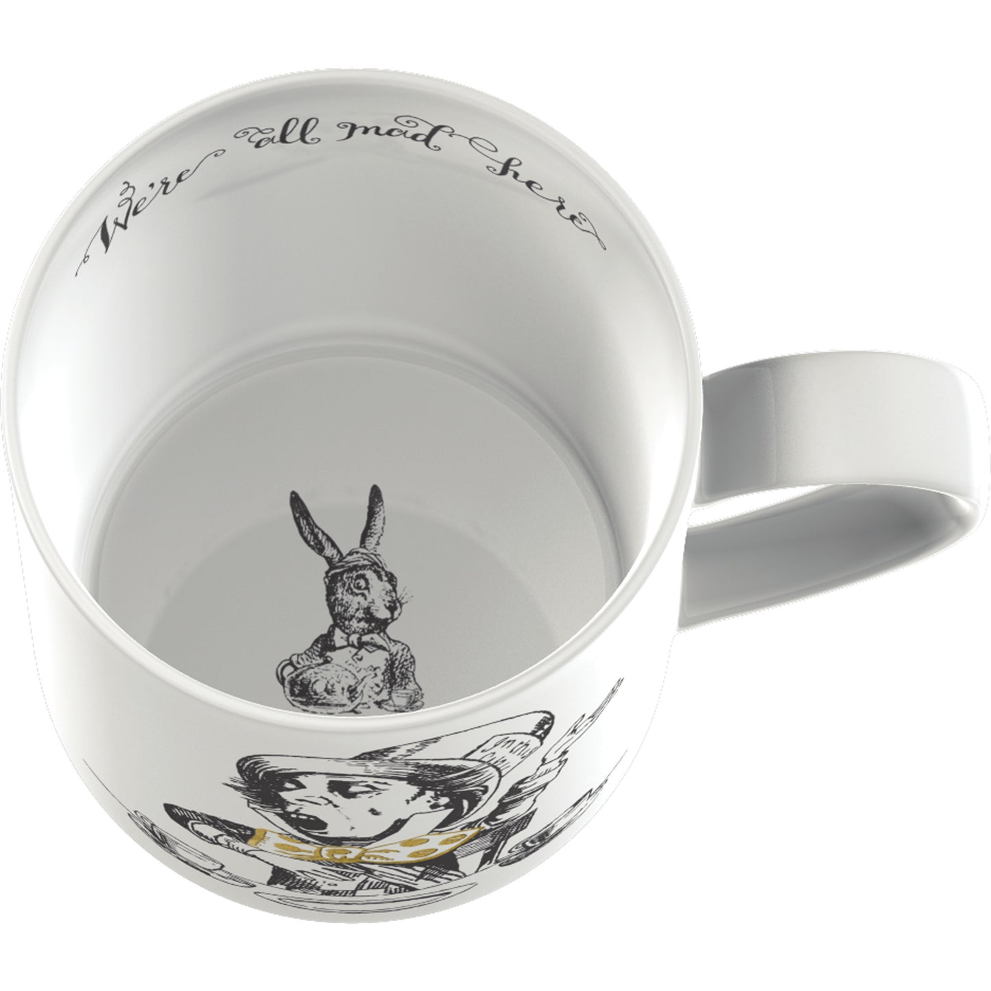Mikasa x V&A Alice in Wonderland Can Mug 350ml