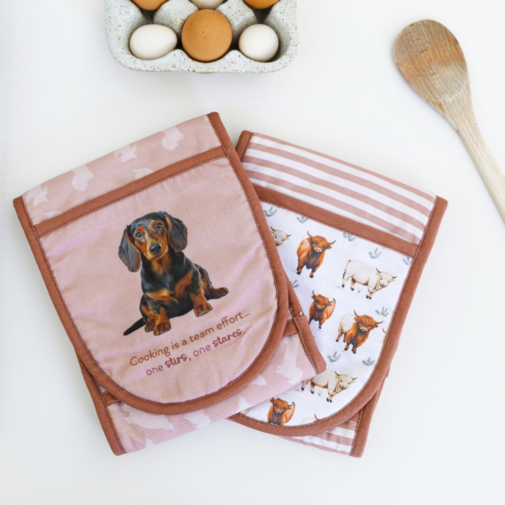 Splosh Cooks Companion Dachshund Oven Mitt