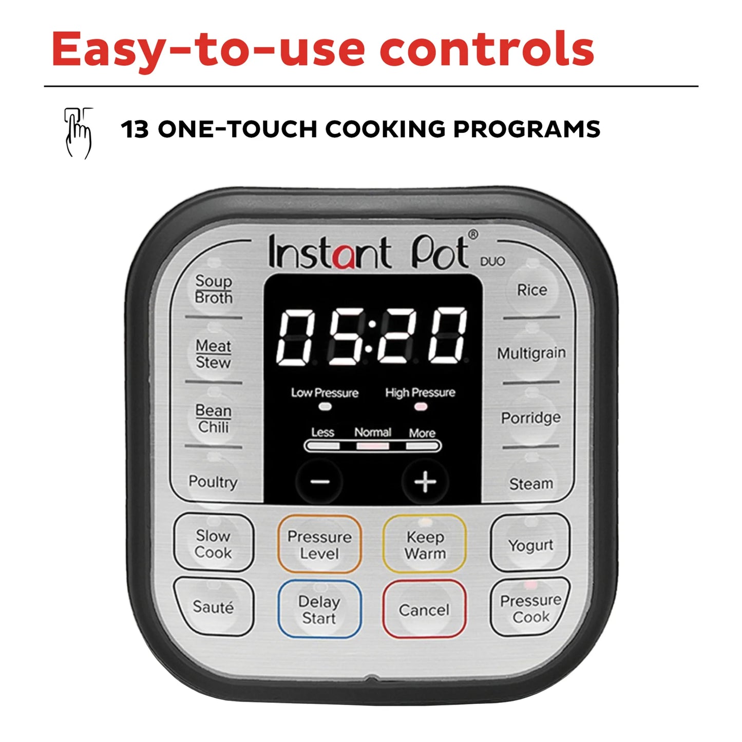 Instant Pot DUO Stainless Steel Multi Cooker 8L