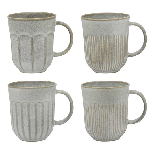 Ecology Chapel Set of 4 Mugs 330ml Blue at Robins Kitchen