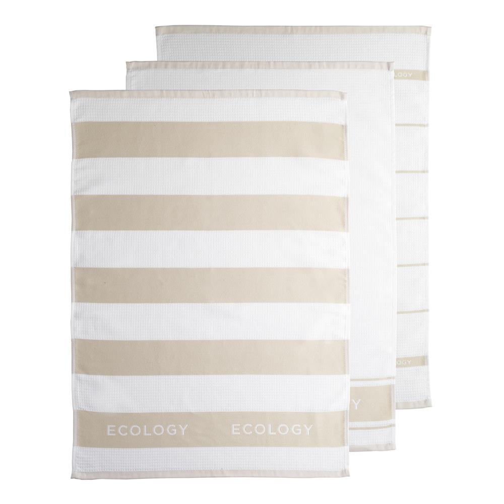 Ecology Fold Set of 3 Tea Towels