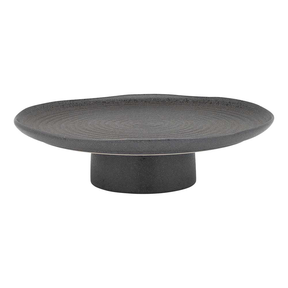 Ecology Ottawa Cake Stand 32 x 8.5cm in Stone Grey at Robins Kitchen