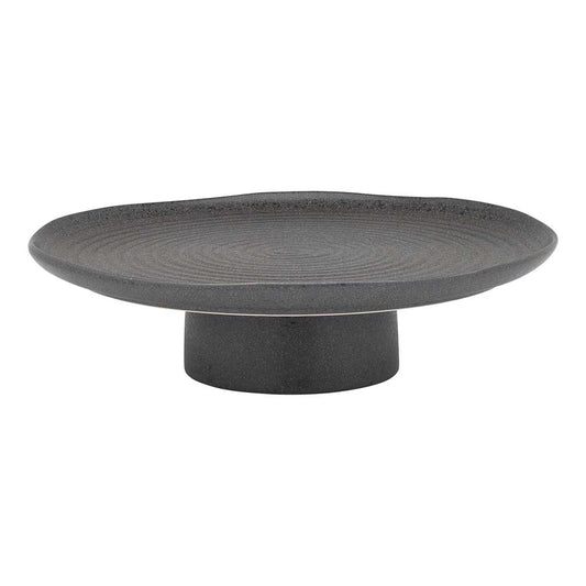 Ecology Ottawa Cake Stand 32 x 8.5cm in Stone Grey at Robins Kitchen