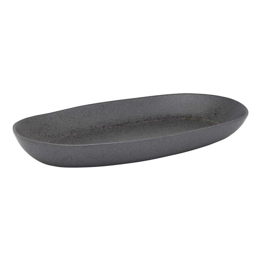 Ecology Ottawa Shallow Oval Bowl 36 x 21cm Stone Grey at Robins Kitchen