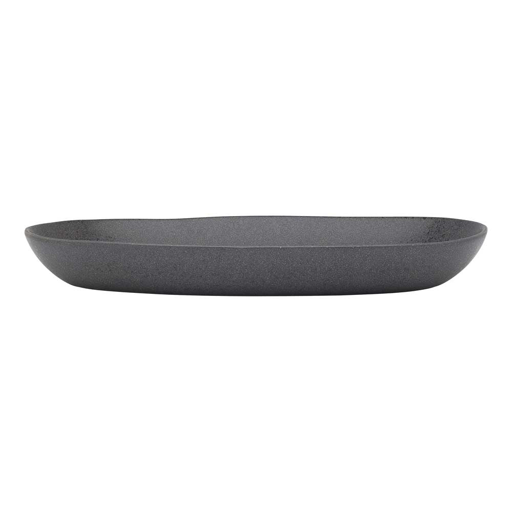 Ecology Ottawa Shallow Oval Bowl 36 x 21cm Stone Grey at Robins Kitchen