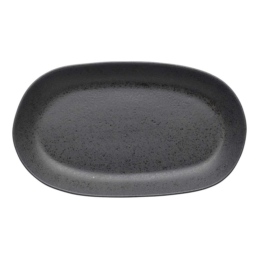 Ecology Ottawa Shallow Oval Bowl 36 x 21cm Stone Grey at Robins Kitchen