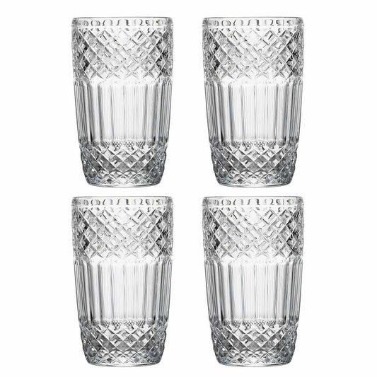 Porto Honfleur Set of 4 Hi Ball Tumblers 340ml