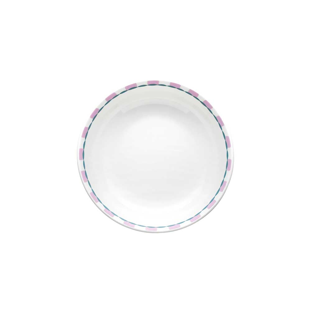Porto Valentina 12 Piece Dinnerset Multicoloured with bowls at Robins Kitchen