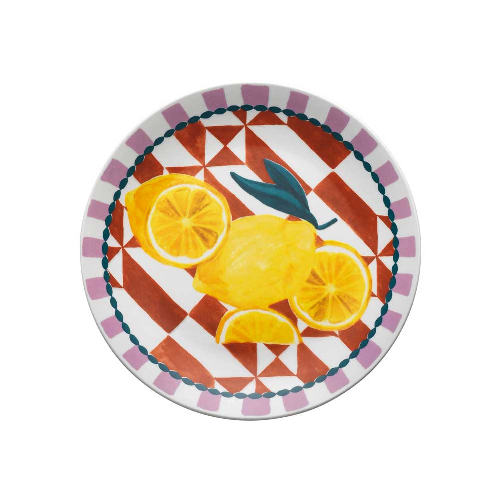 Porto Valentina Side Plate 20cm Lemons at Robins Kitchen