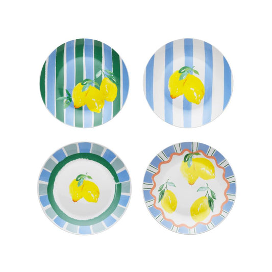 Porto Limone Set of 4 Side Plates