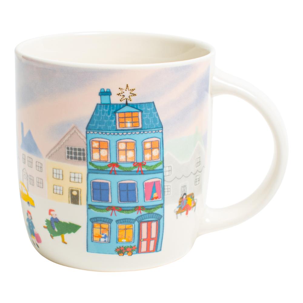 Porto Night Before Christmas Mug 330ml Village