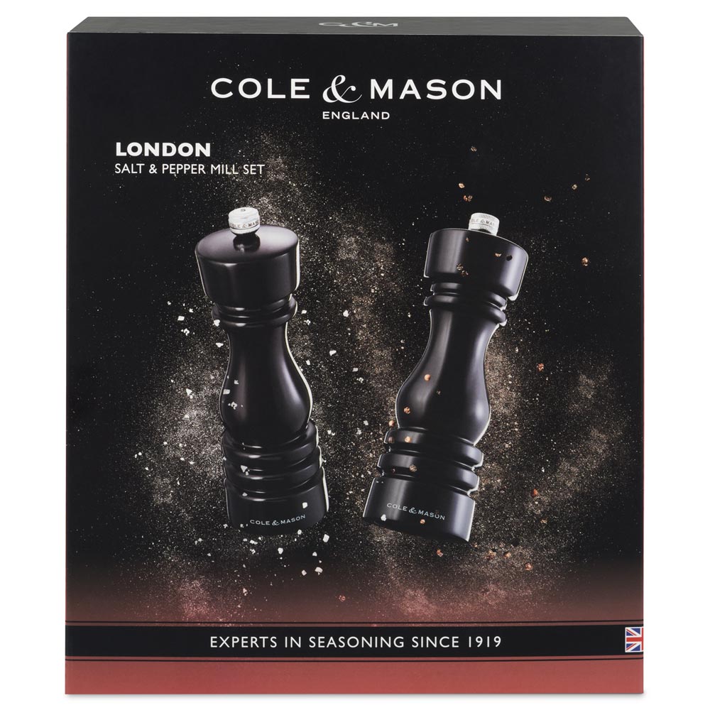 Cole & Mason London Salt & Pepper Mill Gift Set