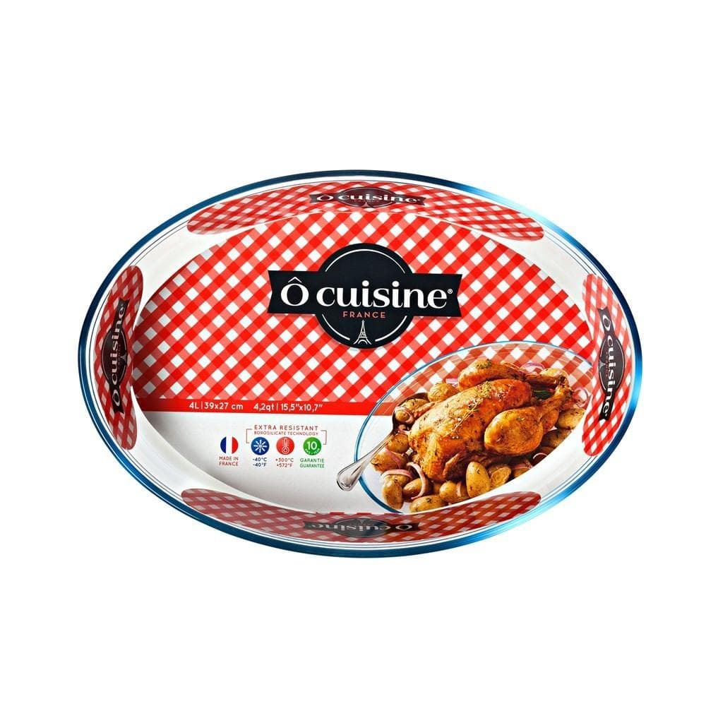 O Cuisine Oval Roaster 39x27cm 4L