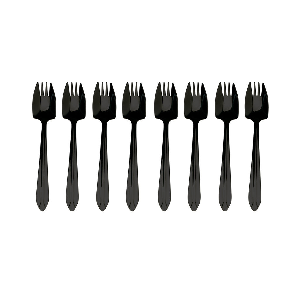 Splayd Black Label 8 Piece Cake Fork Set