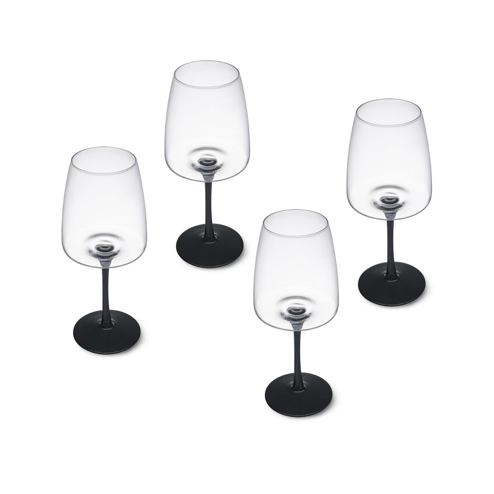 Mikasa Palermo 4 Piece Crystal Red Wine Glass Set 450ml