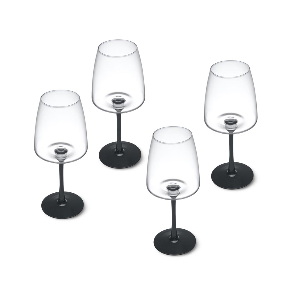 Mikasa Palermo 4 Piece Crystal White Wine Glass Set 400ml