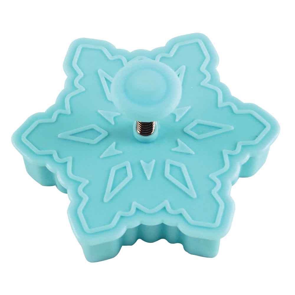 R&M Set of 4 Christmas 3D Cookie Stampers