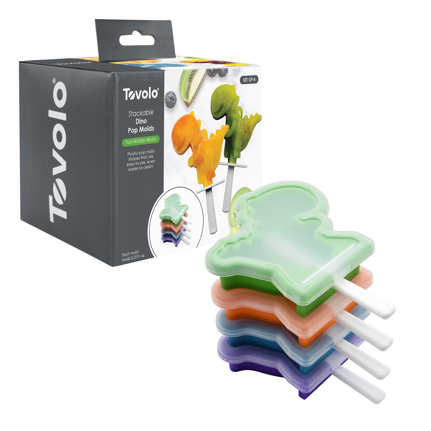 Tovolo Stackable Pop Moulds Set of 4