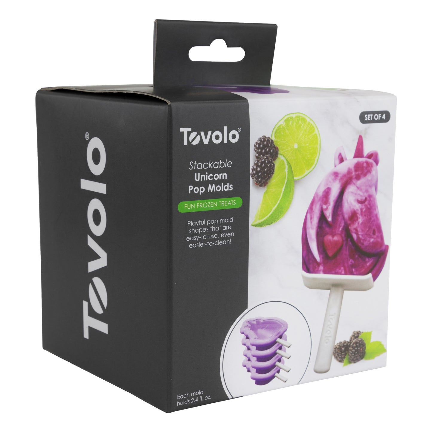 Tovolo Stackable Pop Moulds Set of 4