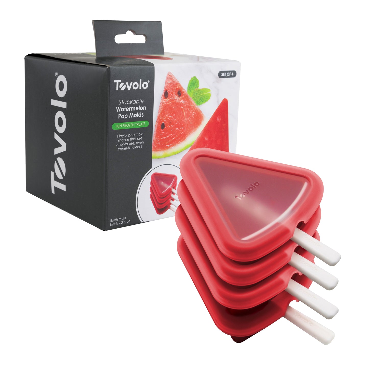 Tovolo Stackable Pop Moulds Set of 4