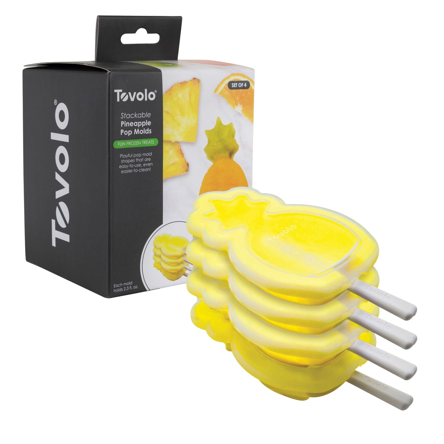 Tovolo Stackable Pop Moulds Set of 4