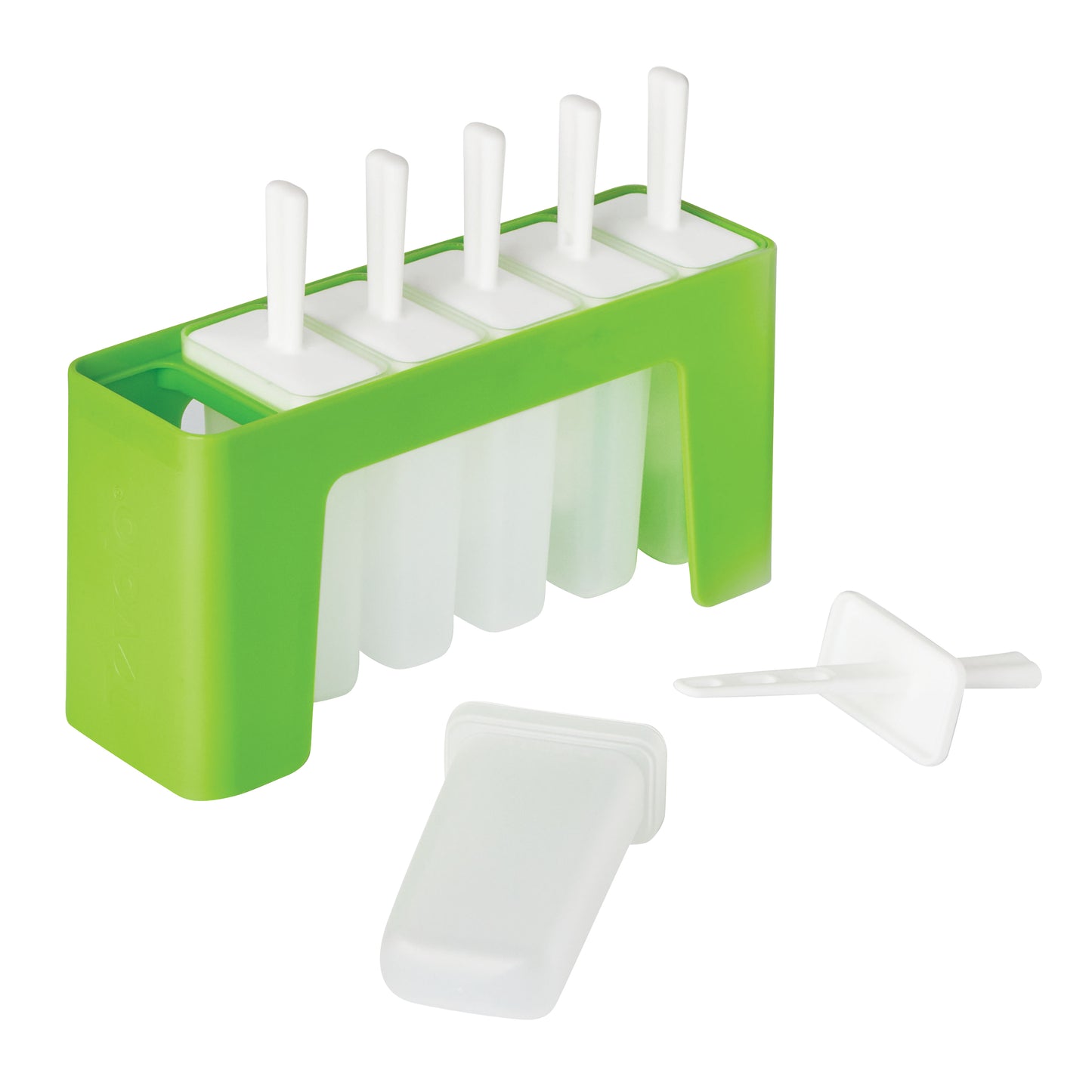 Tovolo Groovy Pop Moulds Set of 6 Spring Green