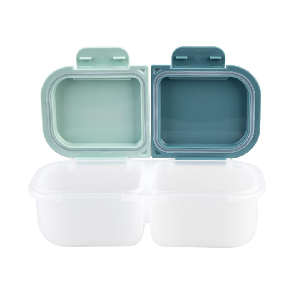 Melii Luxe 2 Compartment Snack Container