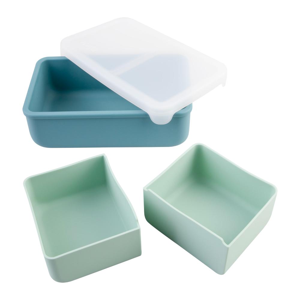 Melii Luxe Silicone Bento with Silicone Dividers 700ml