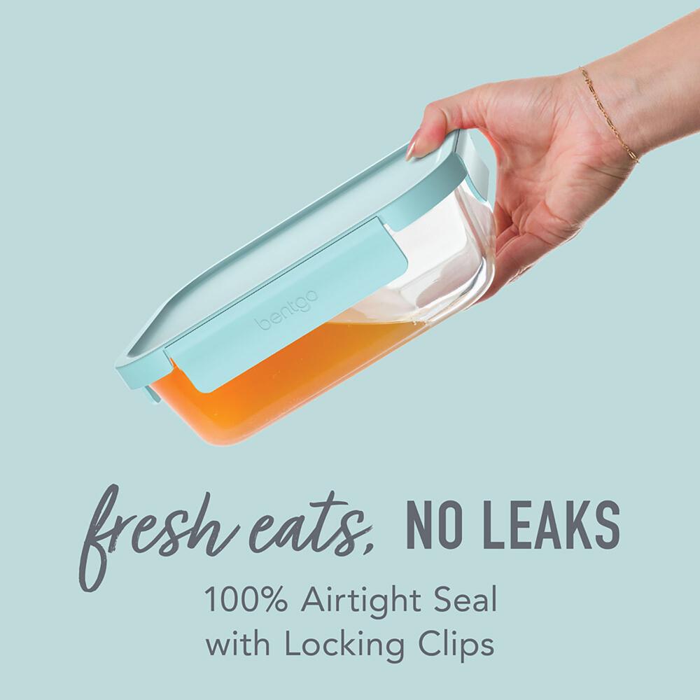 Bentgo 4 Piece Rectangle Glass Food Storage Set