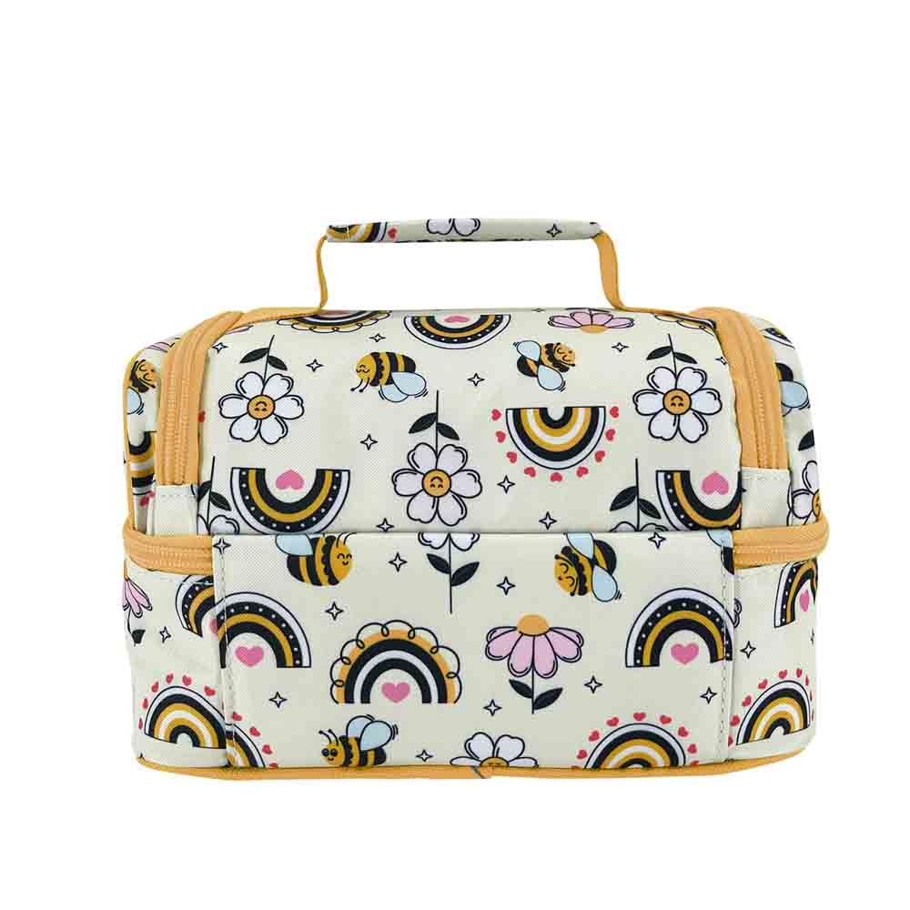 Sachi Insulated Double Decker Lunch Bag