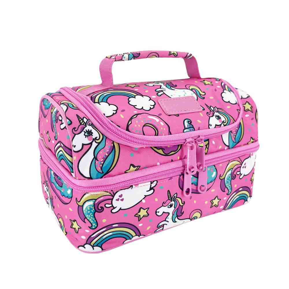 Sachi Insulated Double Decker Lunch Bag