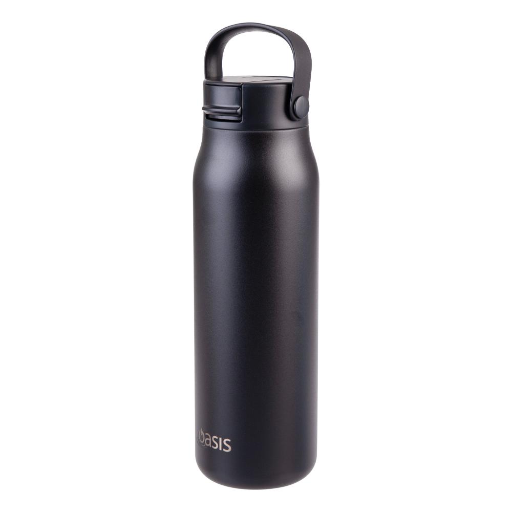 Oasis Ceramic Lined Stainless Steel Double Wall Insulated Sorrento Sipper Bottle 900ml