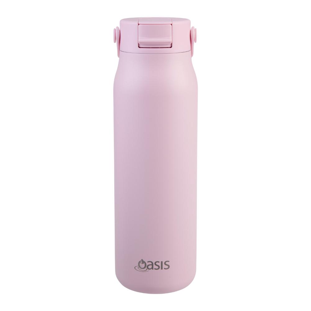 Oasis Ceramic Lined Stainless Steel Double Wall Insulated Sorrento Sipper Bottle 900ml