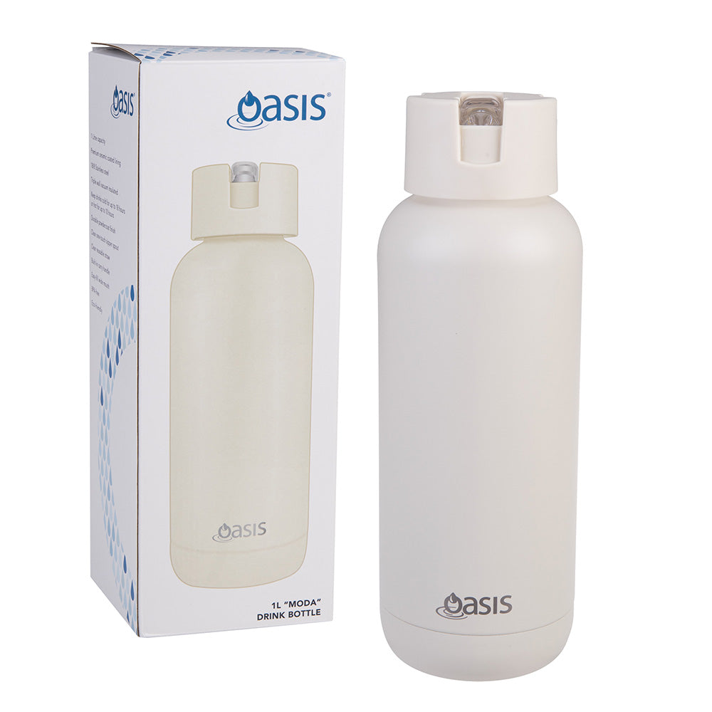 Oasis Moda Triple Wall Insulated Drink Bottle 1L