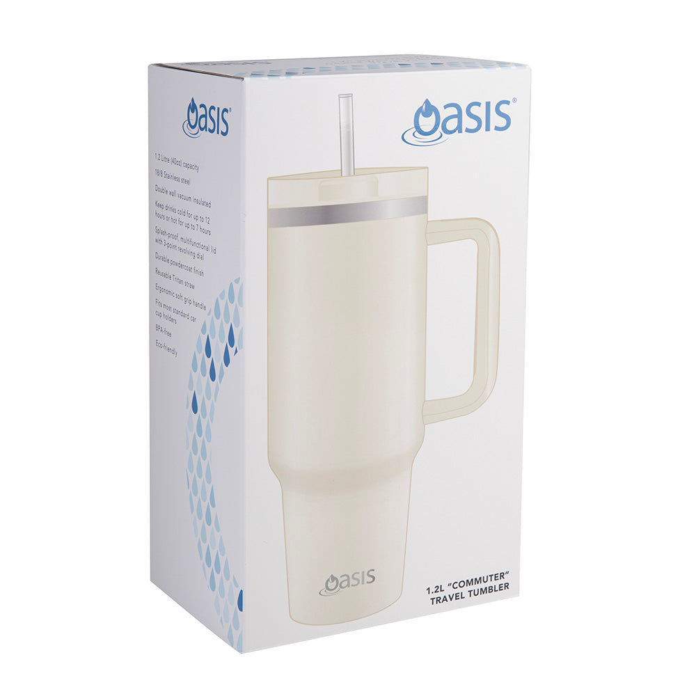 Oasis Commuter Double Wall Insulated Travel Tumbler 1.2L