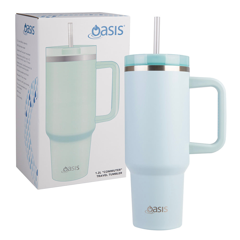 Oasis Commuter Double Wall Insulated Travel Tumbler 1.2L