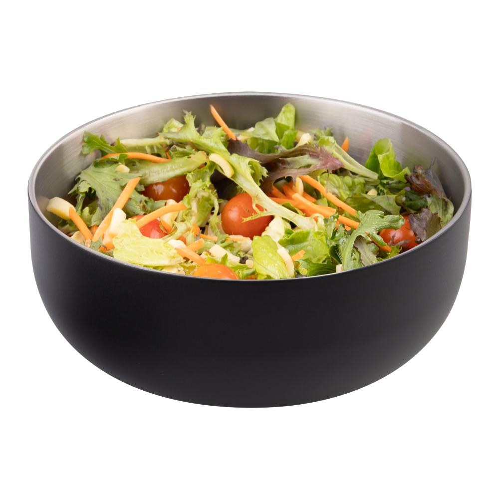 Oasis Stainless Steel Double Wall Insulated Fresh'N'Go Lunch Bowl 950ml