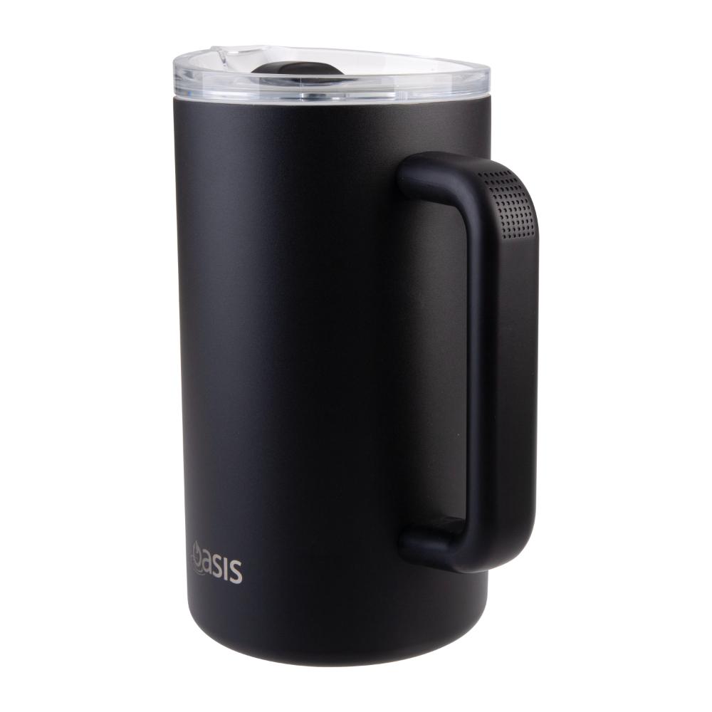 Oasis Ceramic Lined Stainless Steel Triple Wall Insulated Water Pitcher