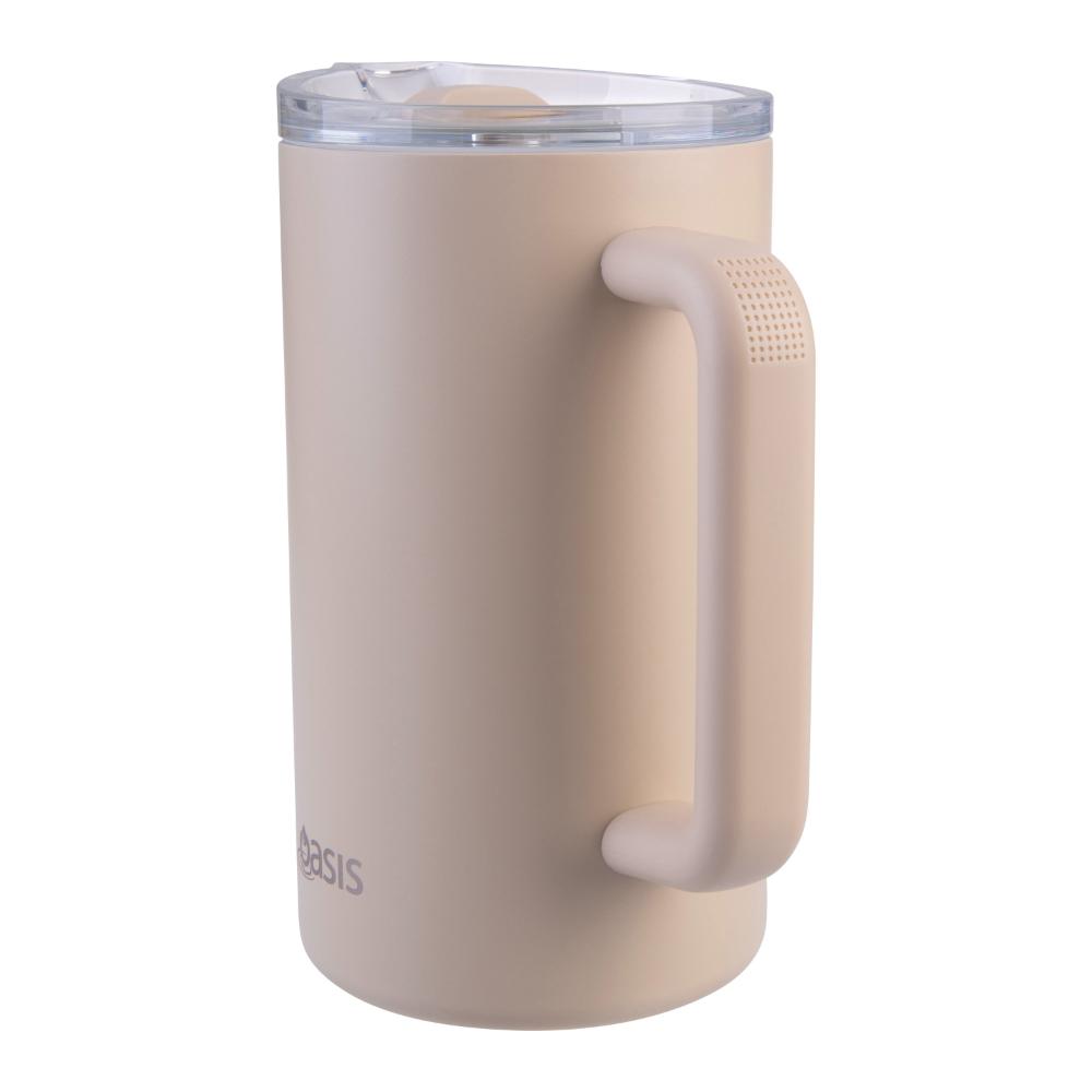 Oasis Ceramic Lined Stainless Steel Triple Wall Insulated Water Pitcher
