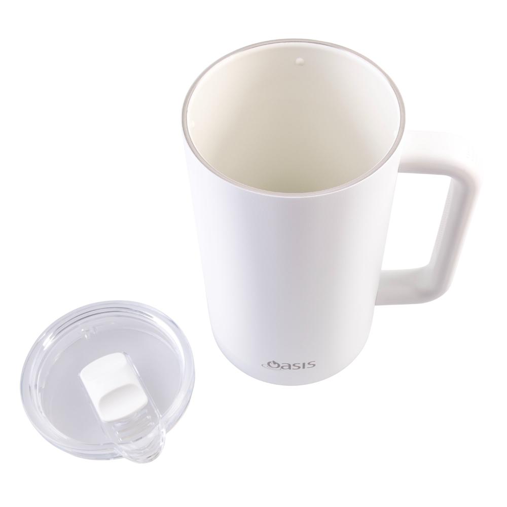 Oasis Ceramic Lined Stainless Steel Triple Wall Insulated Water Pitcher