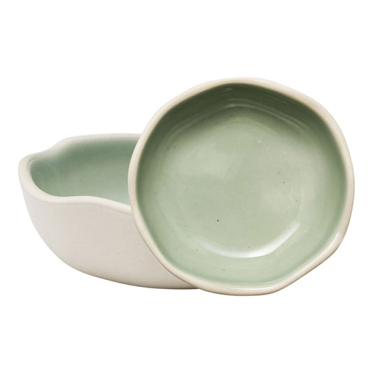 Ecology Selvedge Set of 2 Condiment Bowls 7x2cm