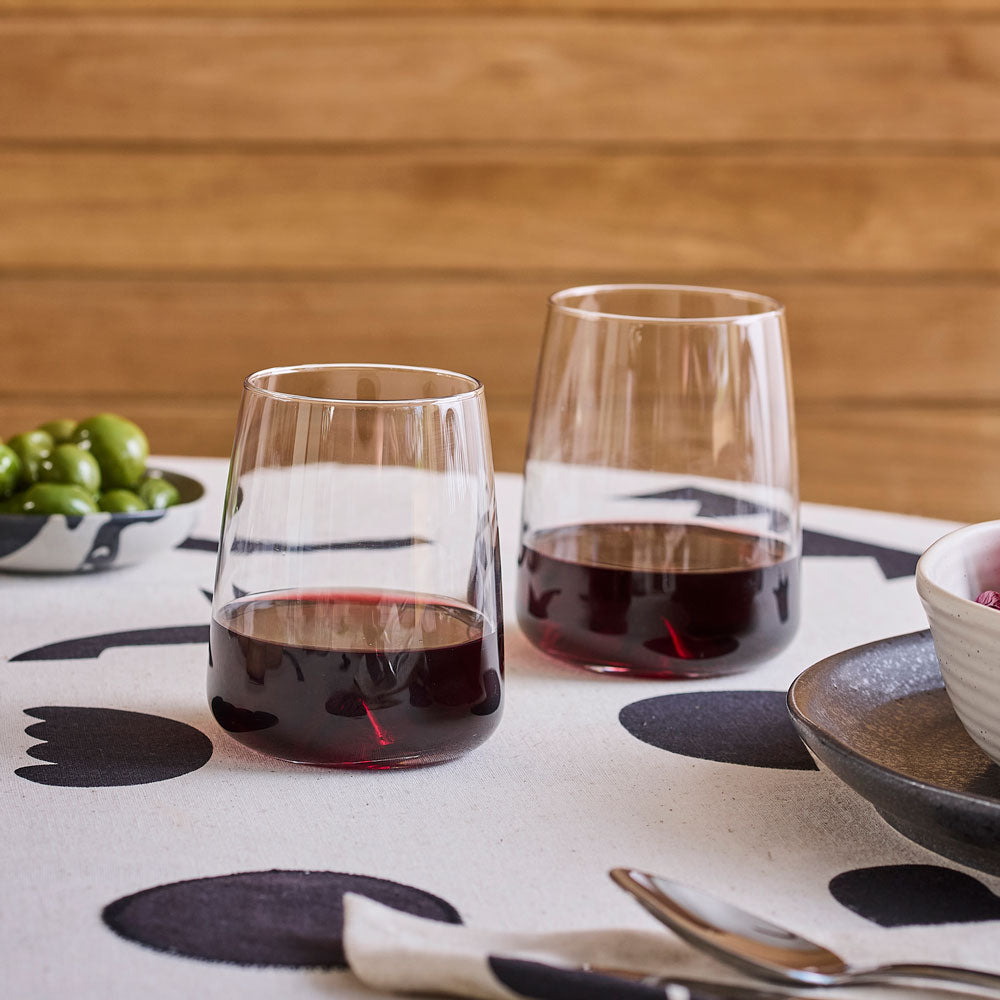 Ecology Ida Set Of 6 Stemless Wine Glasses