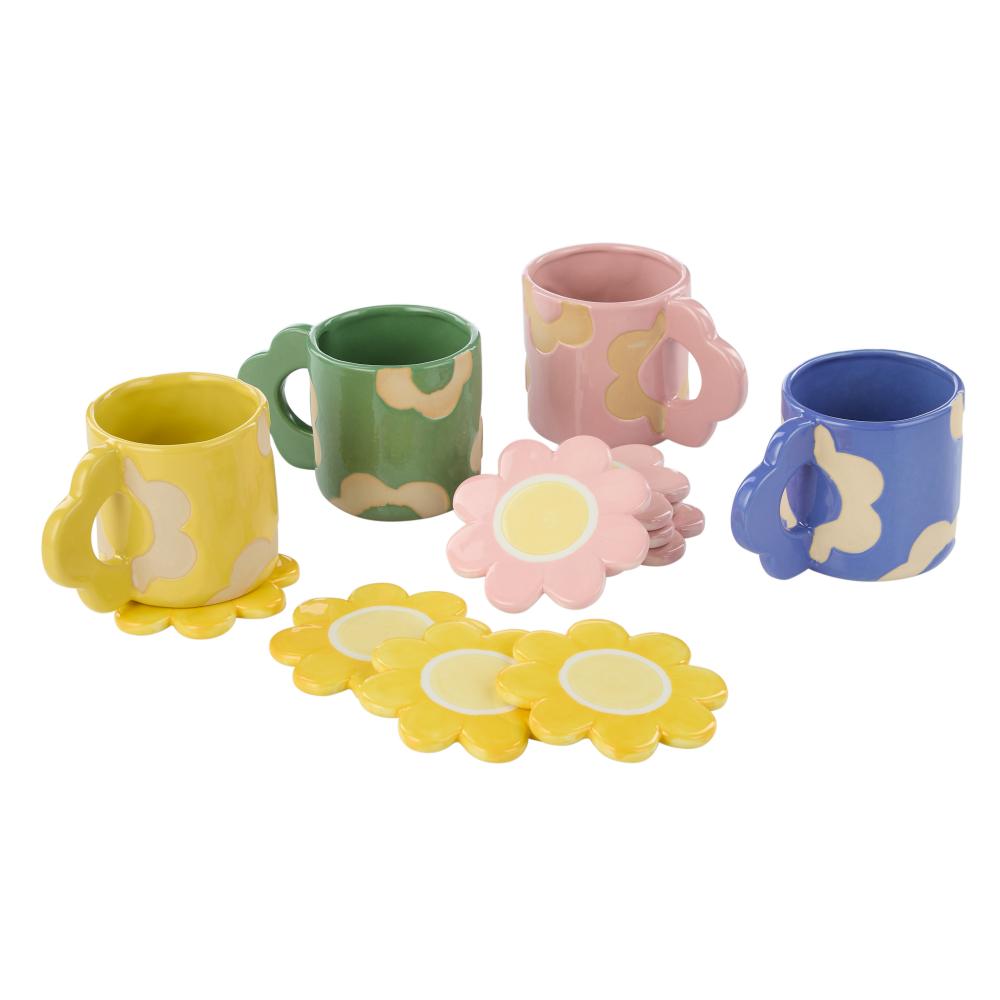 Emporium Posey 400ml Flower Mugs at Robins Kitchen