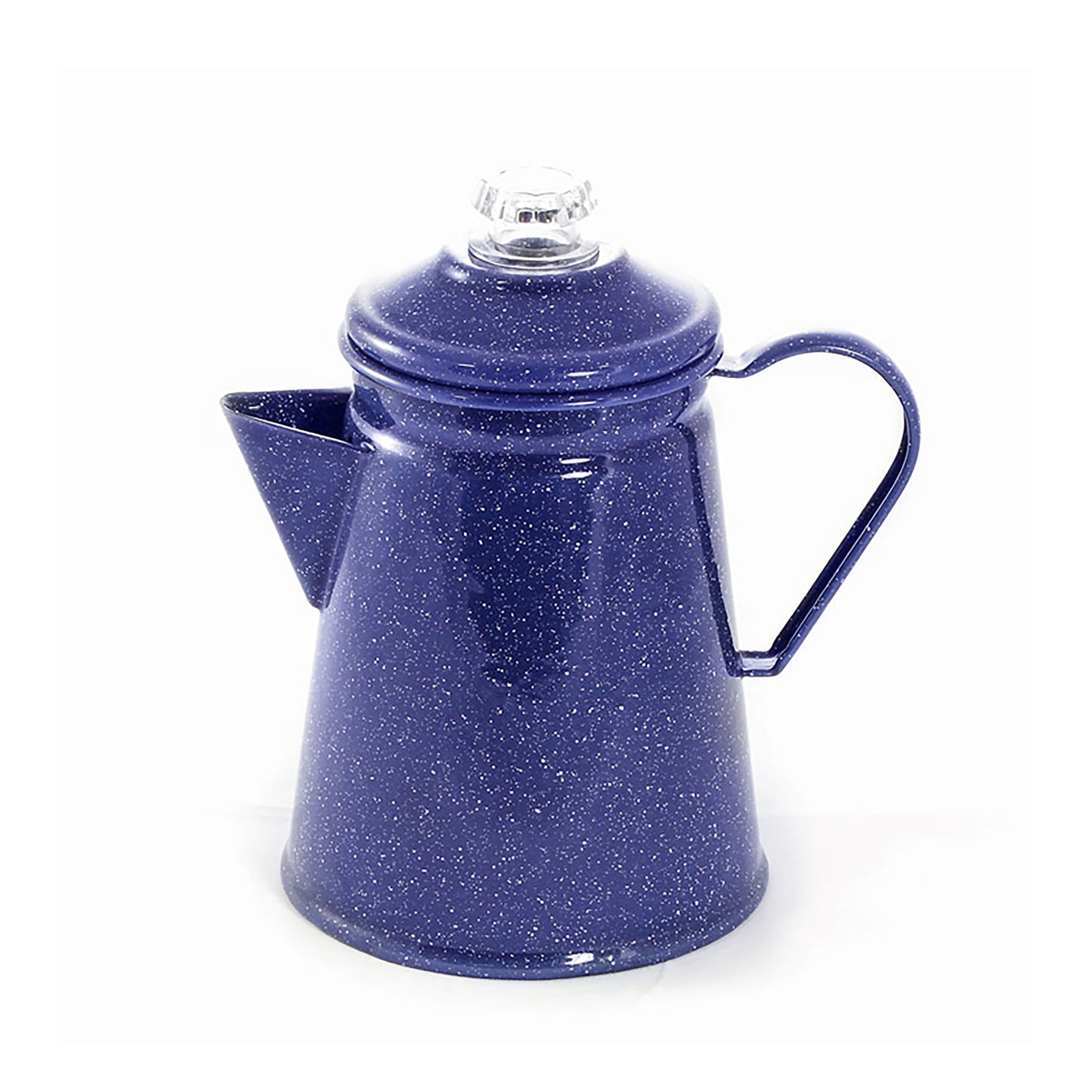Falcon Coffee Percolator With Preview Knob 1.9L Blue & White Speckle