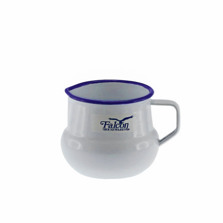 Falcon Creamer 10cm 500ml White & Blue