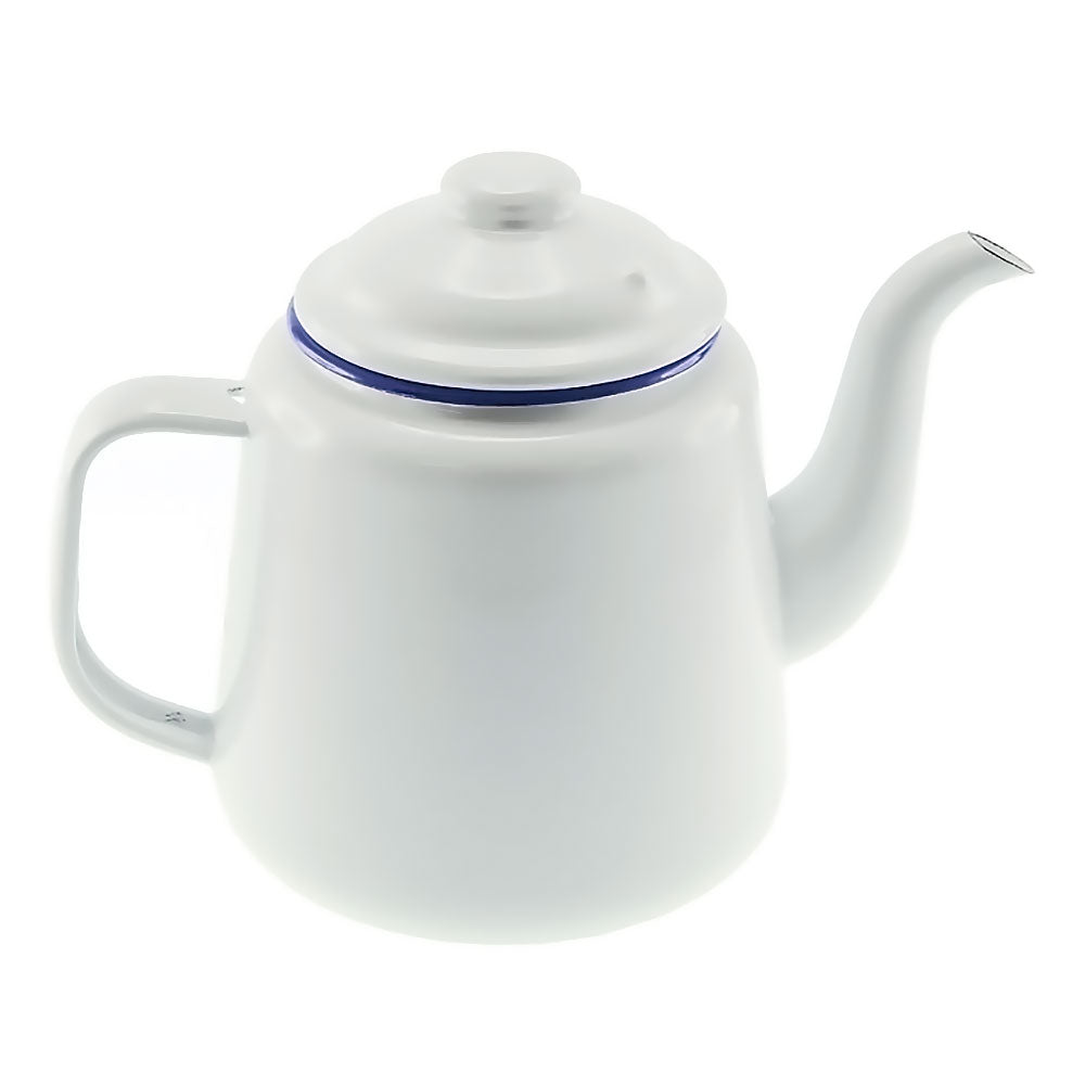 Falcon Teapot 1.5L White & Blue